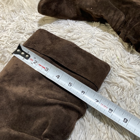 White Mt. Scrunch Brown Suede Boots - Picture 7 of 10
